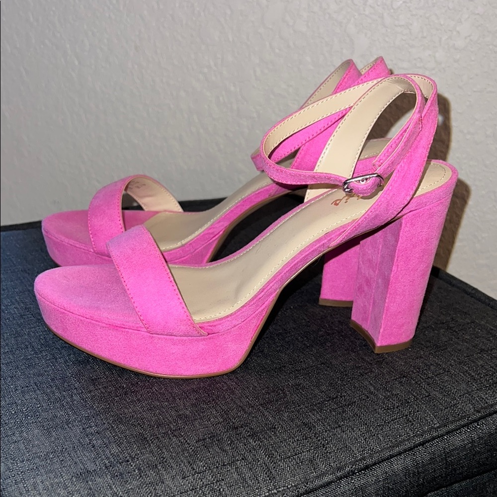 Pink Platform Heels